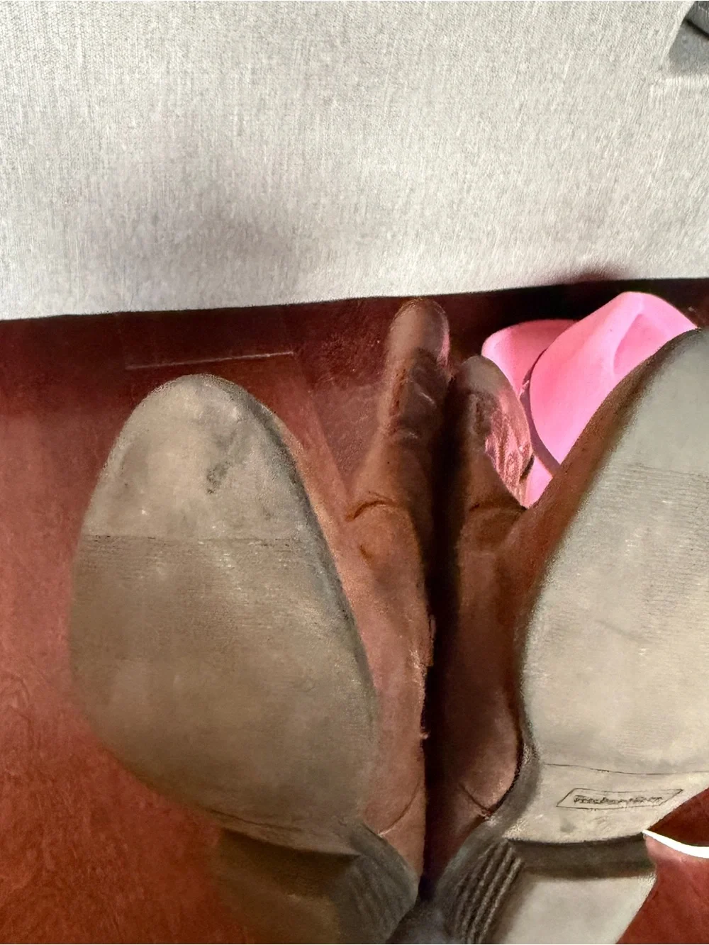 Tucker + Tate Brown Embroidered Kids Western Boots